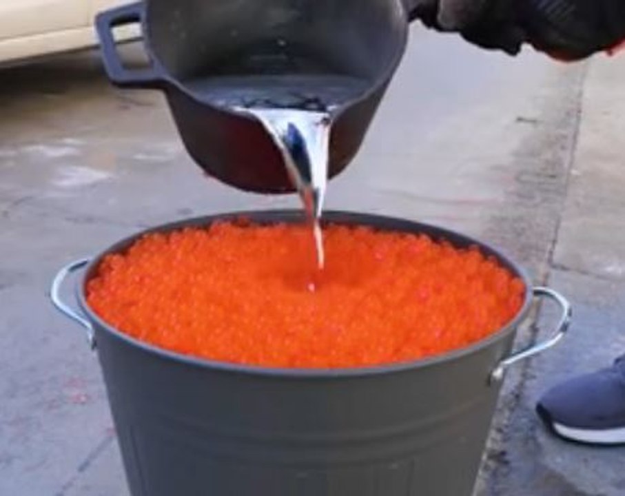 Scrap to shine! Turning melted metal into art!