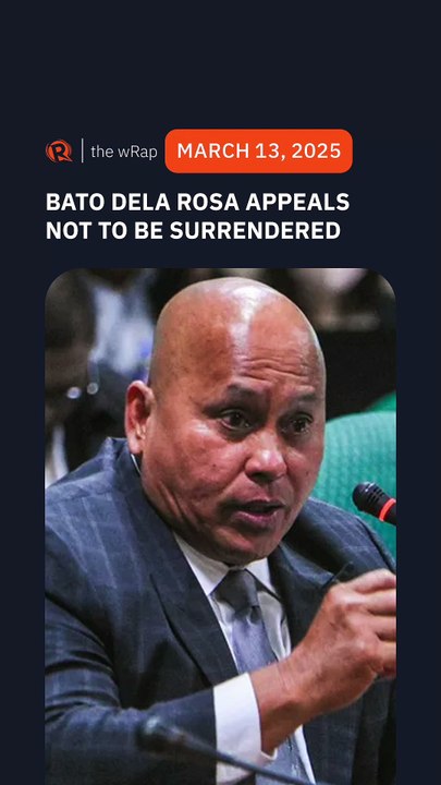 Dela Rosa’s plea to Escudero: Don’t surrender me if ICC warrant is out