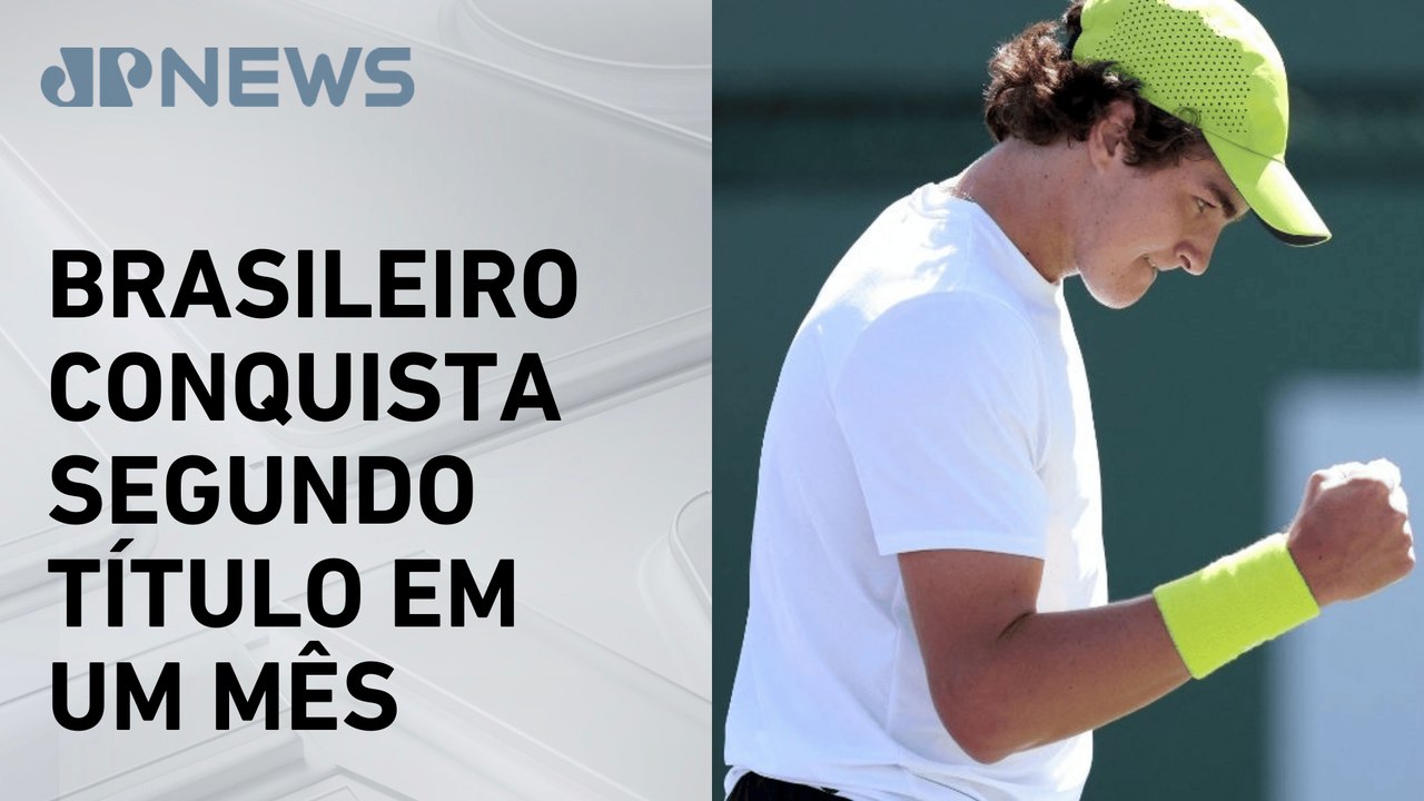 João Fonseca vence Bublik e é campeão do Challenger de Phoenix