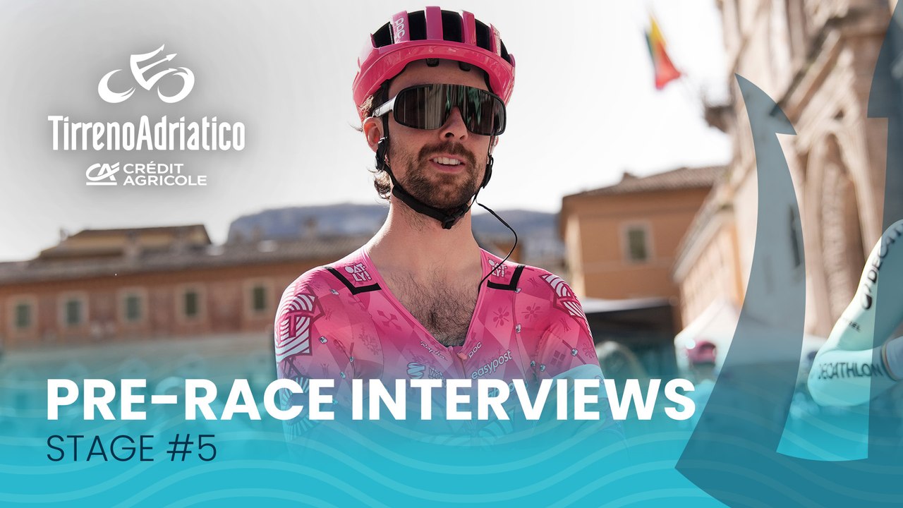 Tirreno Adriatico 2025 | Stage 5: Pre-race interviews