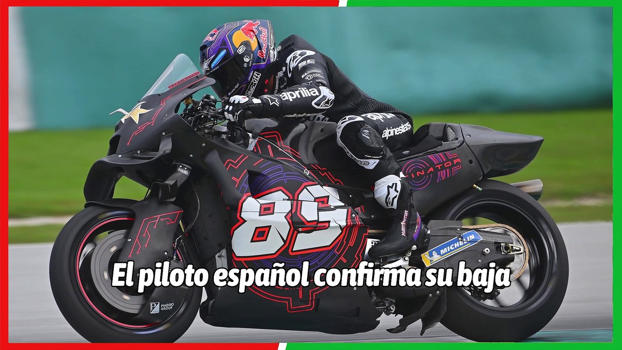 Jorge Martín confirma su adiós definitivo