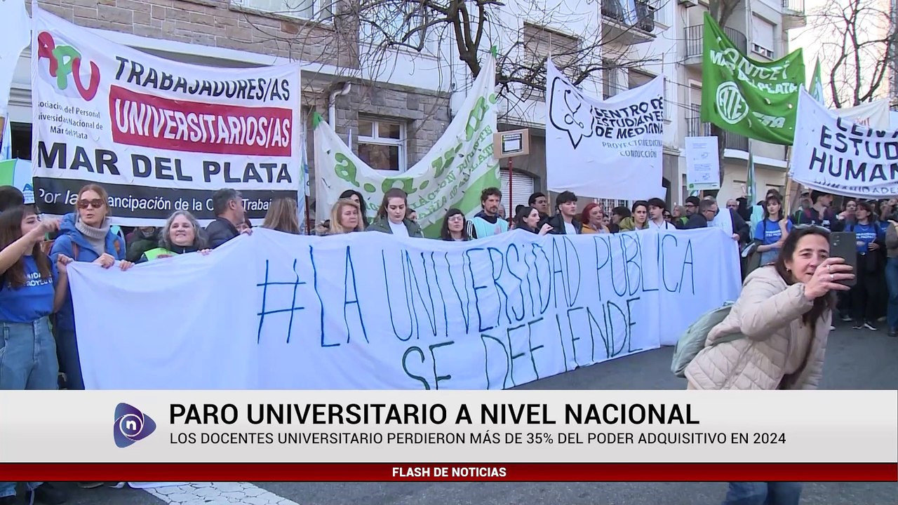 PARO UNIVERSITARIO A NIVEL NACIONAL