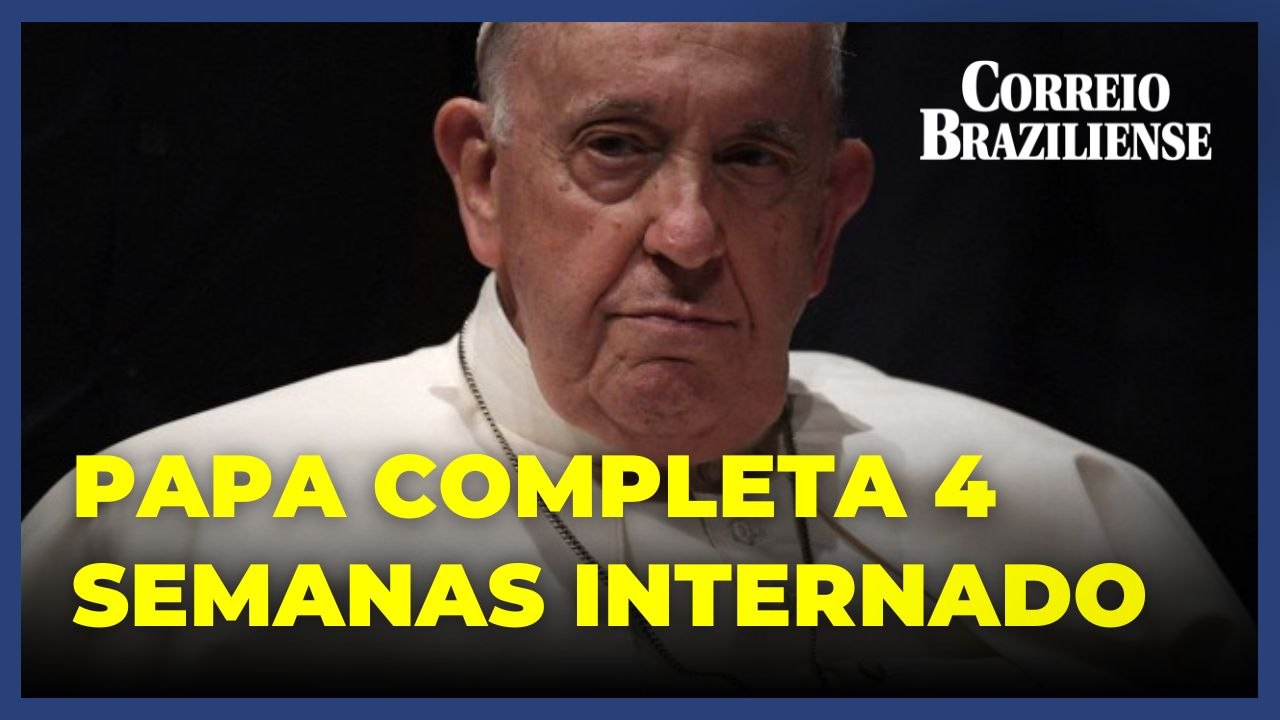 Papa completa quatro semanas internado e tem mais uma noite 'tranquila