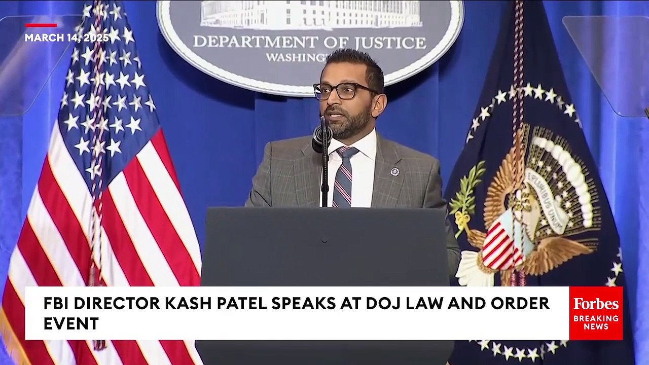 FBI Dir. Kash Patel Celebrates 'Complete And Total Annihilation Of The Weaponization Of Justice'