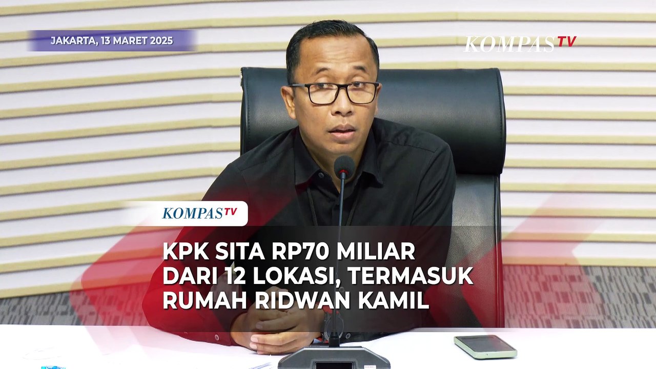 KPK Sita Deposito Rp 70 Miliar, Mobil hingga Tanah Terkait Kasus Bank BJB