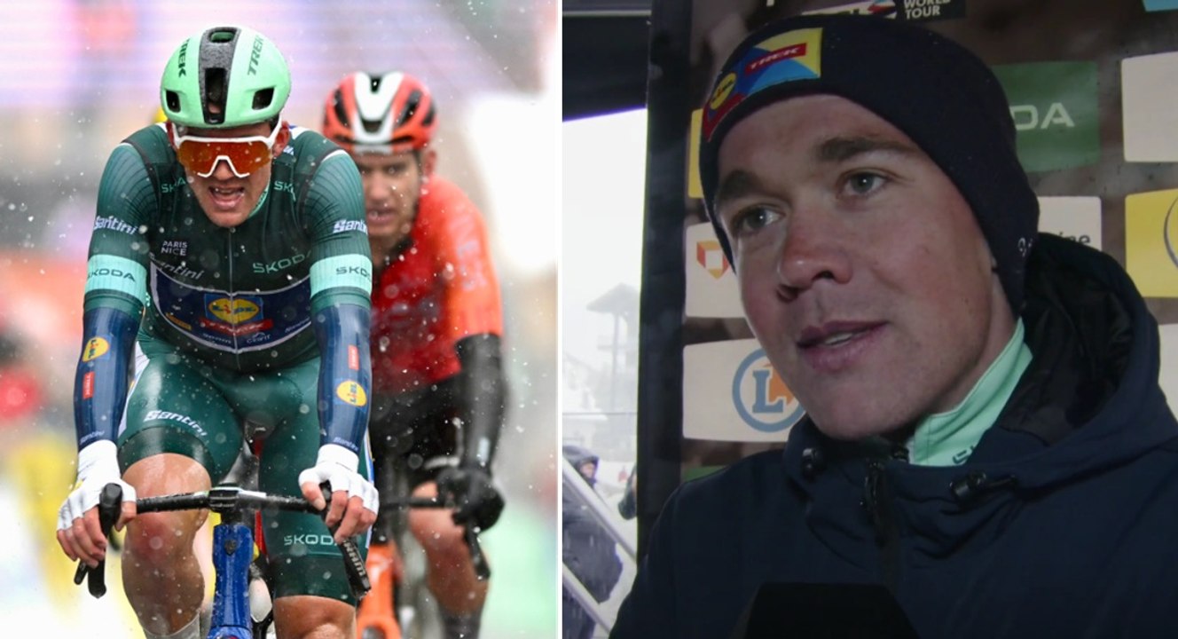 Cycling - Paris-Nice 2025 - Mads Pedersen : "10th... The weather played in my favour"