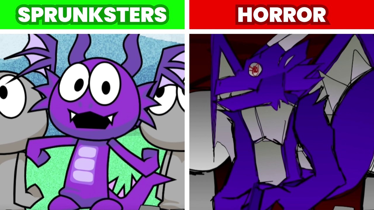 Incredibox Sprunki Sprunksters Normal Vs Horror