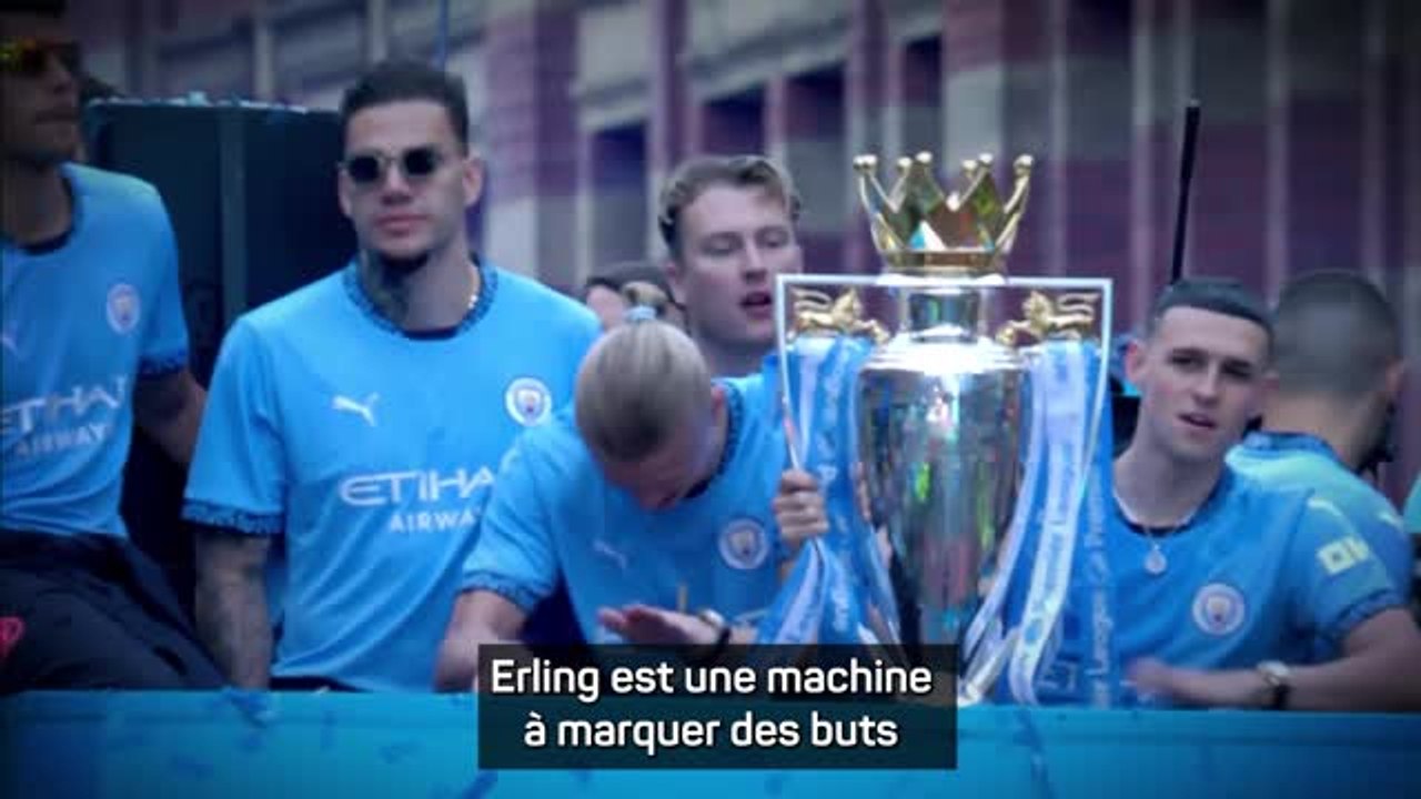 Man. City - Erling Haaland, les buts dans le 100