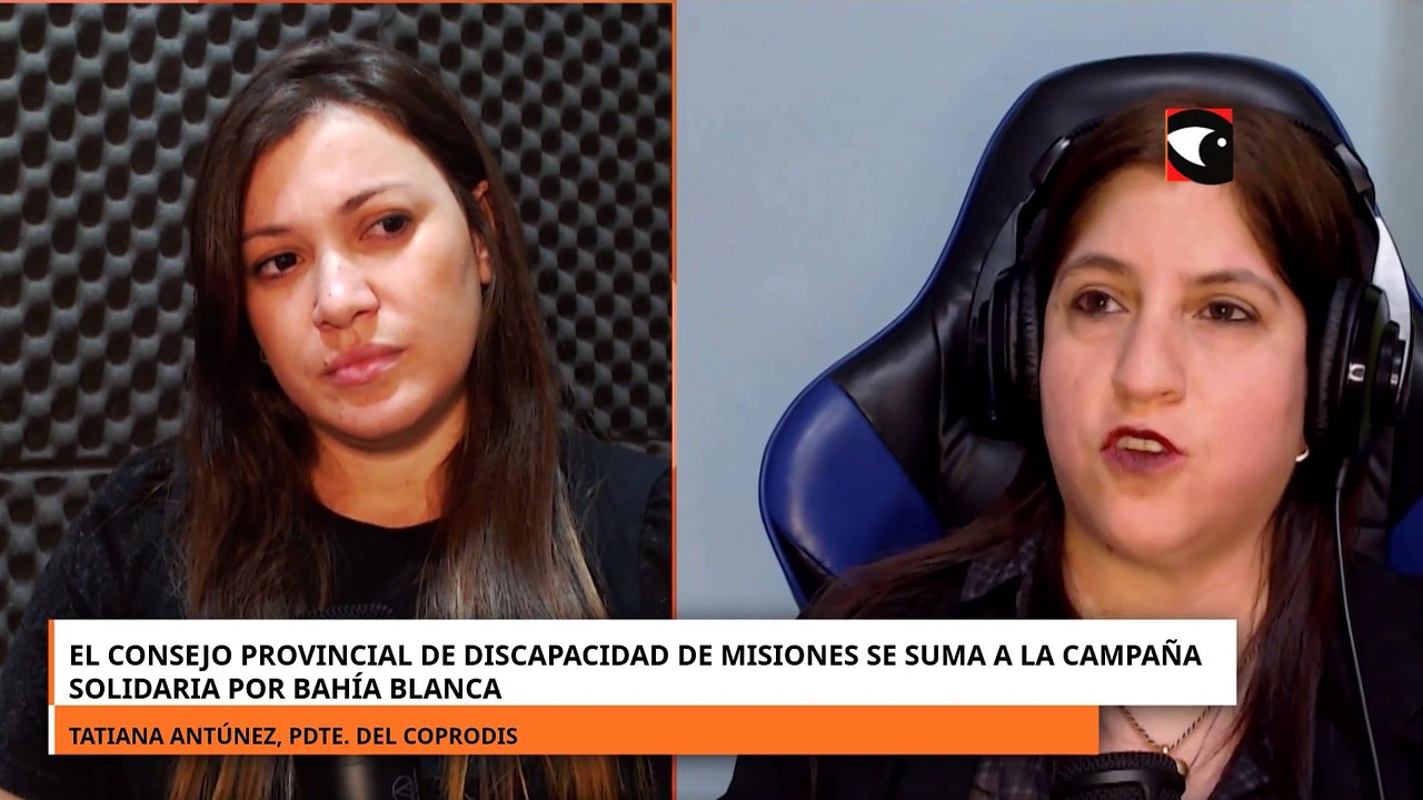 El Consejo Provincial de Discapacidad de Misiones se suma a la campaña solidaria por Bahía Blanca