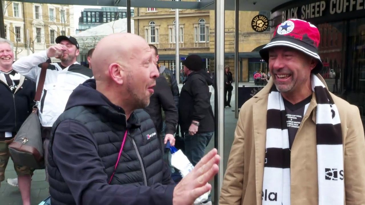 Newcastle United fans bask in Carabao Cup glory