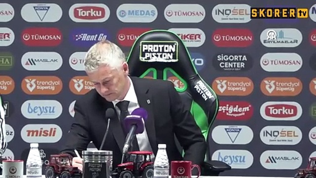 Beşiktaş Teknik Direktörü Ole Gunnar Solskjaer'in açıklamaları