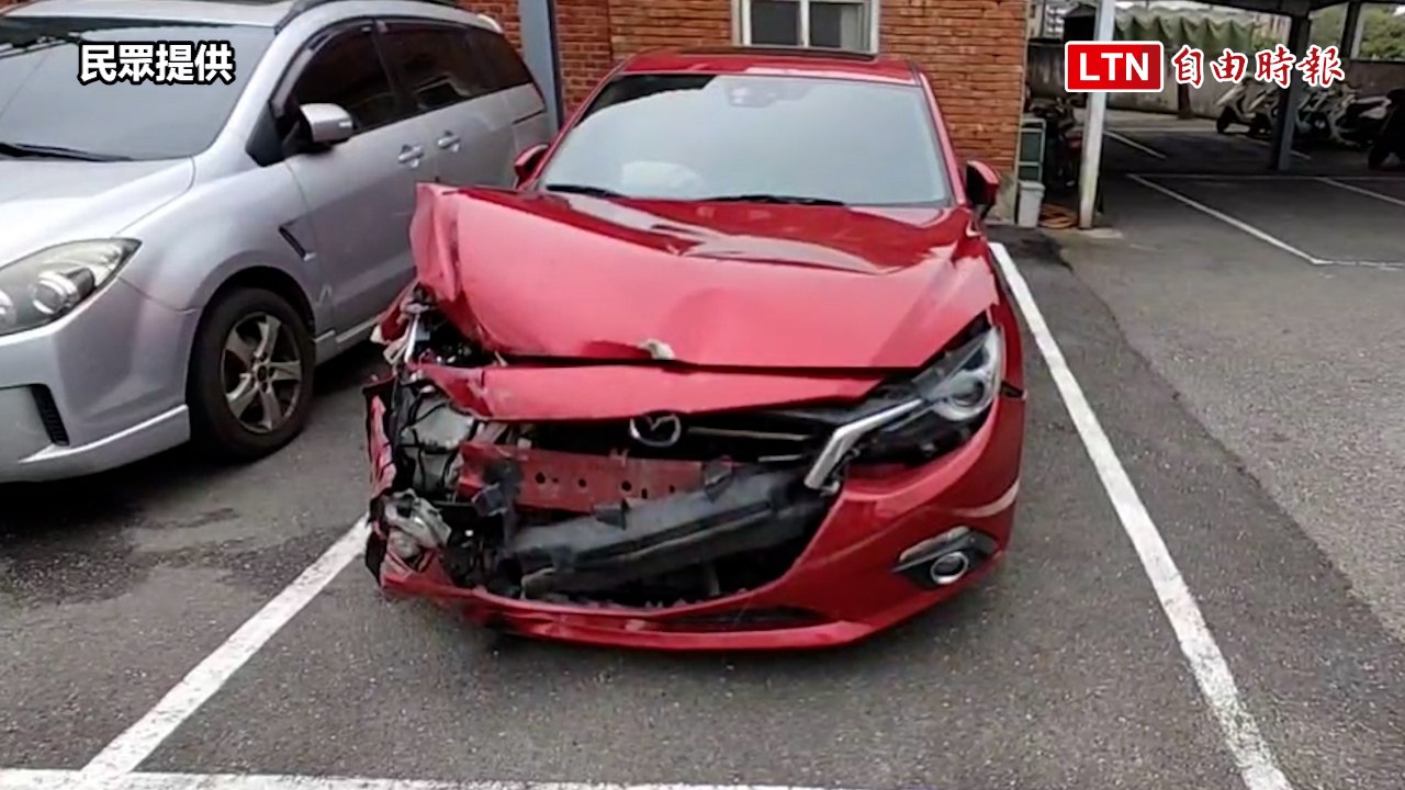 又是這台！雲林馬三「1122」肇逃王撞毀炸雞攤 警尋獲車輛（民眾提供）