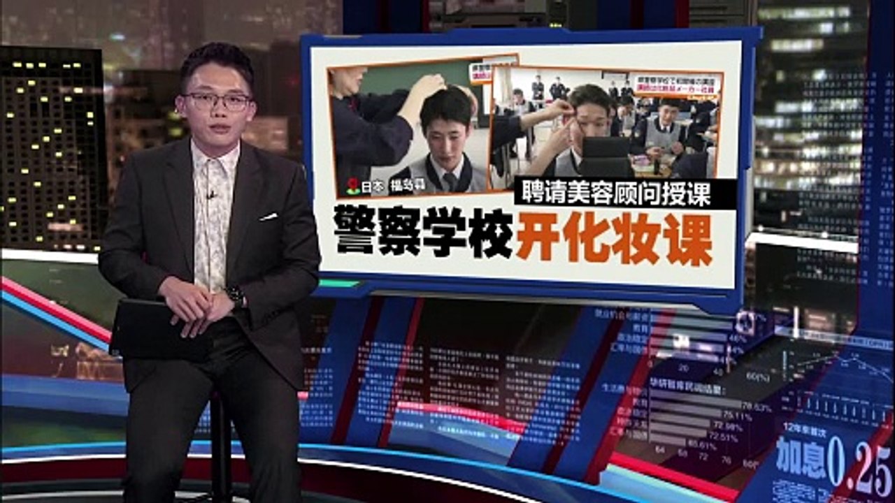 日本男警察竟要学化妆！警察学校：保持仪容很重要！