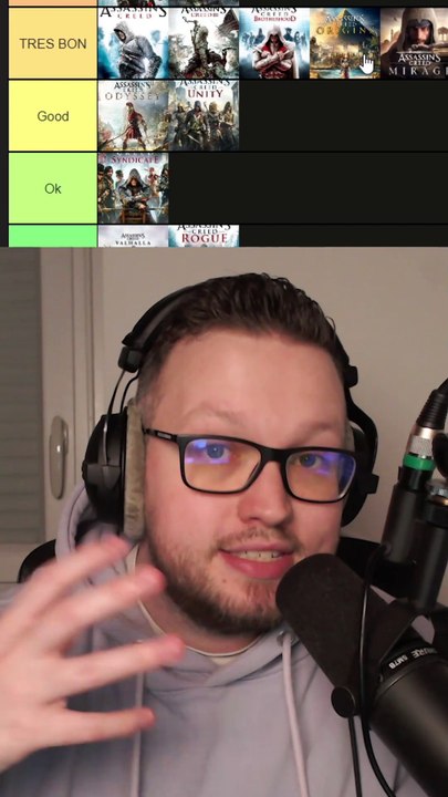 Assassin's creed tier list