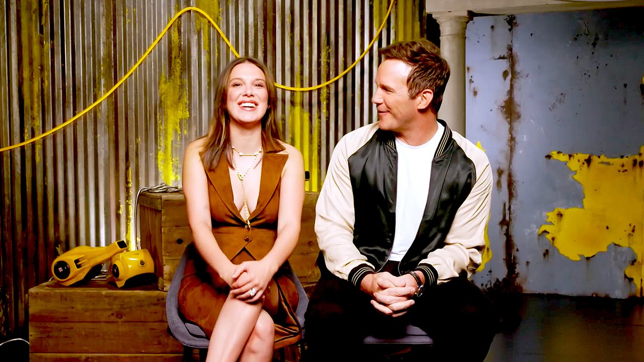 The Electric State: 90s vs Gen Z Slang Showdown with Millie & Chris