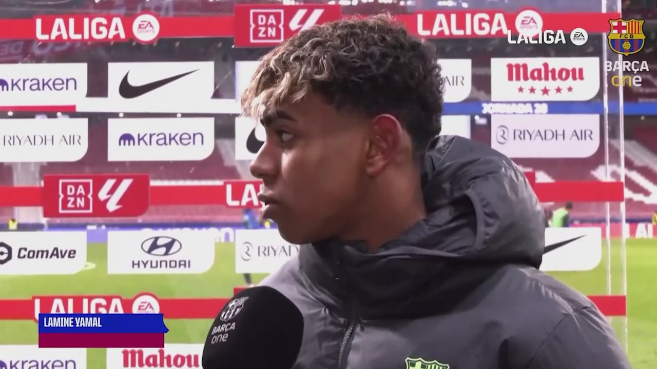 DECLARACIONES FC BARCELONA en zona mixta | ATLÉTICO de MADRID vs FC BARCELONA