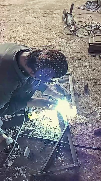 Welding work