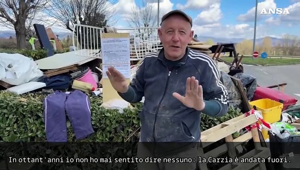 Maltempo in Toscana, la testimonianza di un residente di San Piero a Sieve
