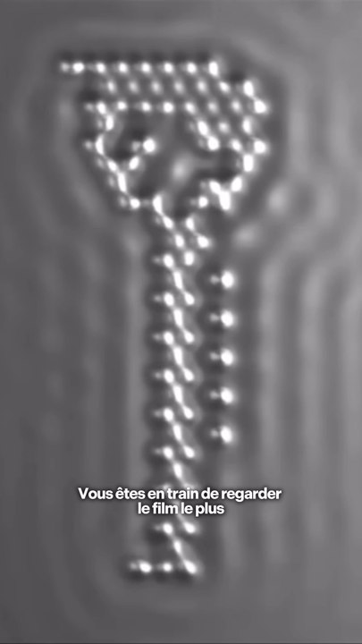 Le plus petit film jamais réalisé, avec uniquement des atomes d’oxygène