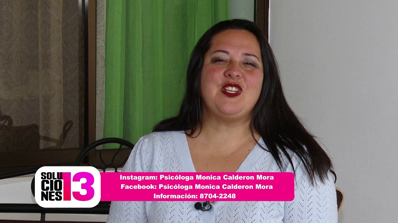 Mónica Calderón, Psicóloga