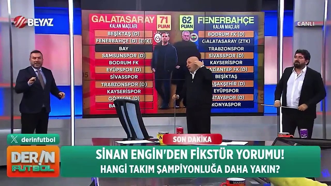 Ahmet Çakar, Galatasaray'ın puan kaybedeceği maçları açıkladı! "Şampiyon Fenerbahçe olacak"