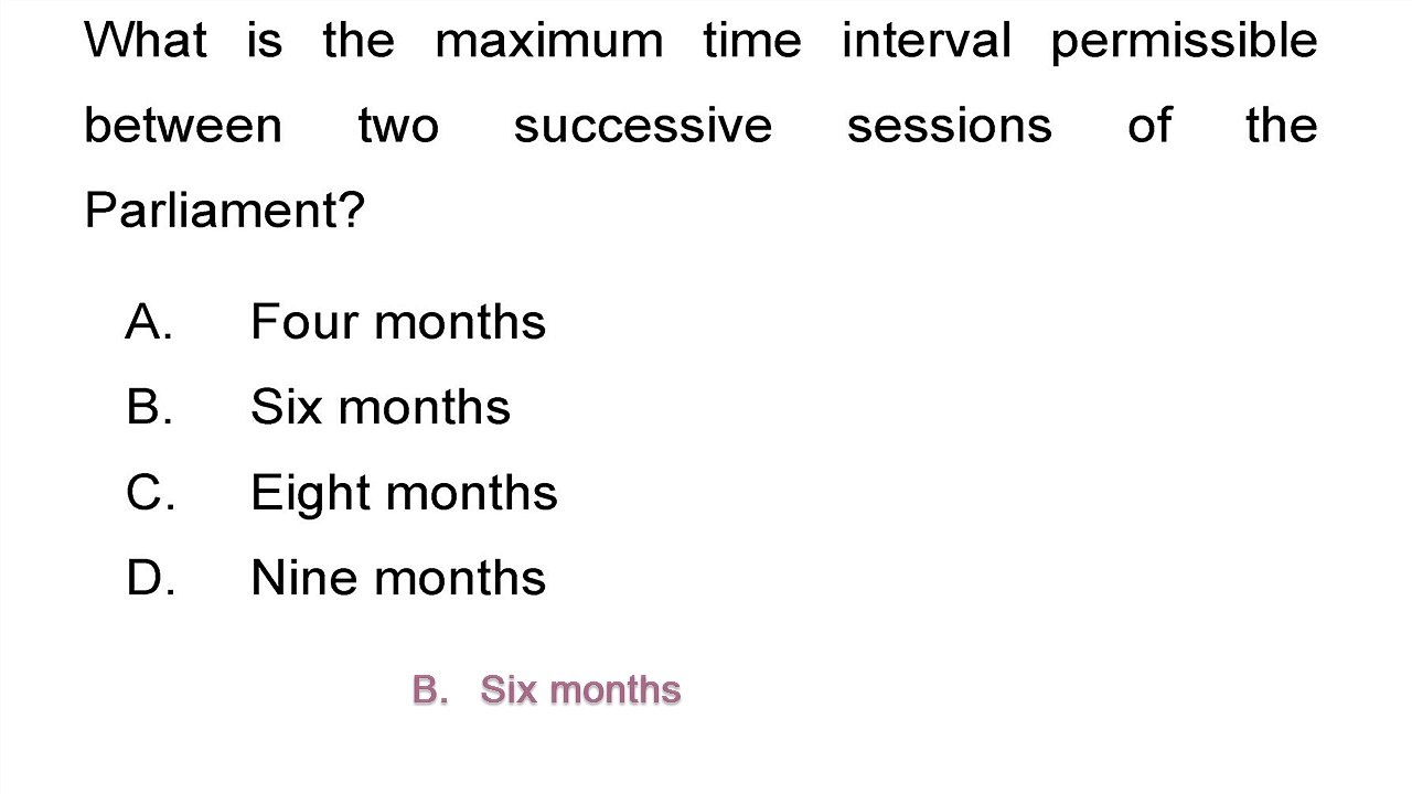 Indian Constitution Practice Set 03