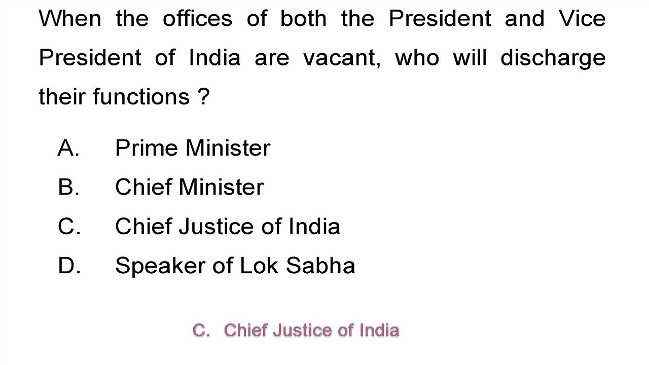 Indian Constitution Practice Set 02