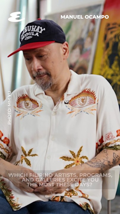 Manuel Ocampo on Up and Coming Artists | Esquire Philippines