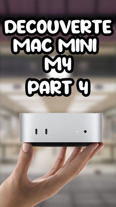 Mac mini M4 part 4