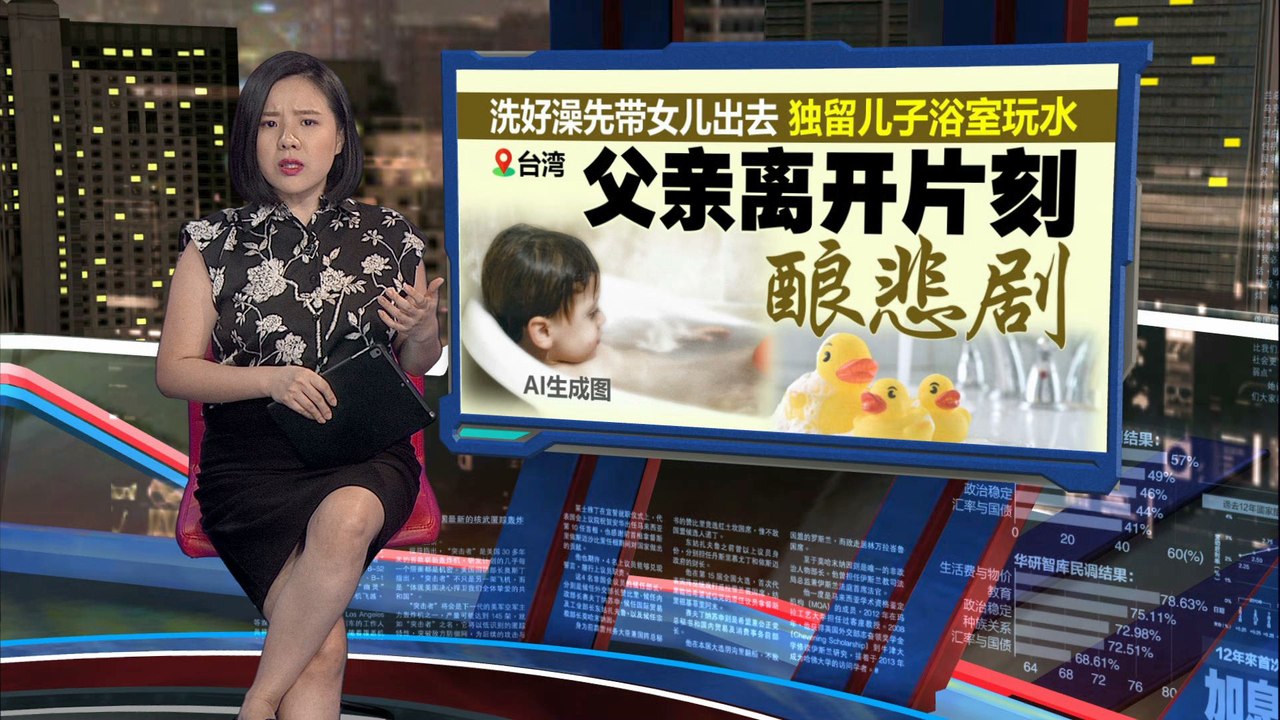 浴缸水深仅20cm      3岁童独自泡澡溺毙