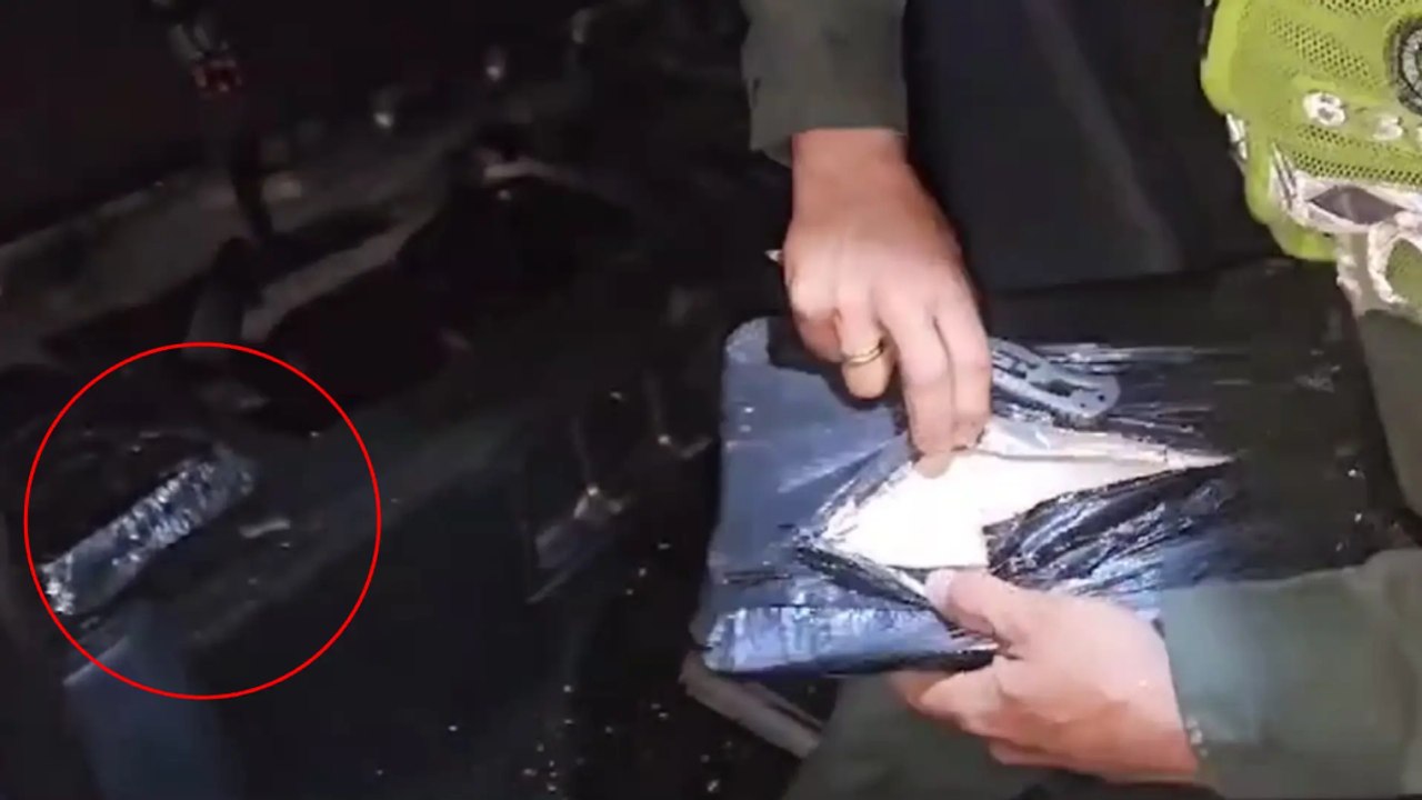 Violó la casa por cárcel para traficar droga en un carro y terminó tras las rejas