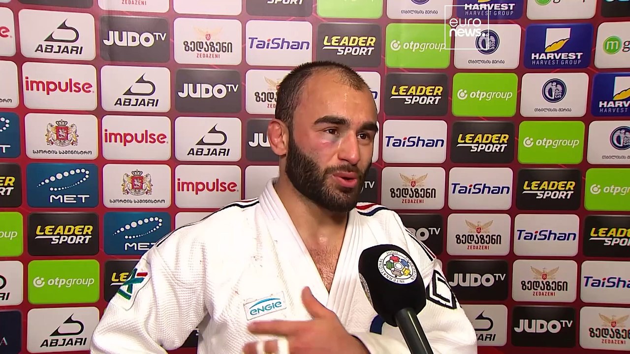 La Géorgie brille à domicile avec son premier or au Grand Chelem de Tbilissi