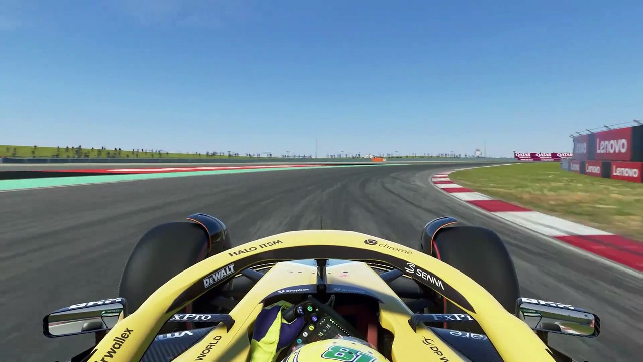 Volta completa no Grande Prêmio da China de Fórmula 1