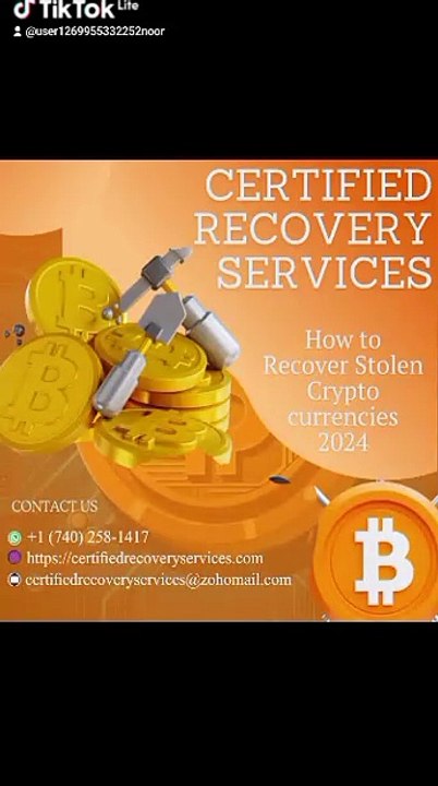 How to Recover Lost Cryptocurrency or Access Your Wallet; VISIT CERTIFIED RECOVERY SERVICES