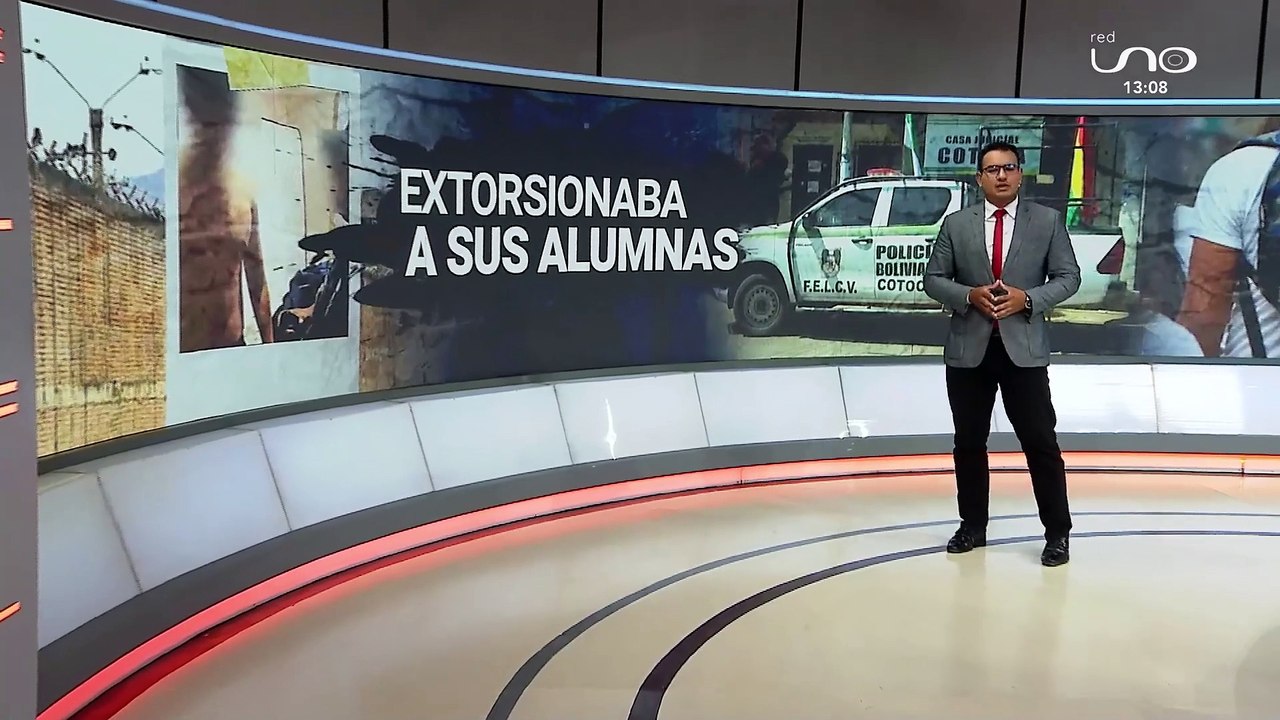 Profesor enviado a Palmasola