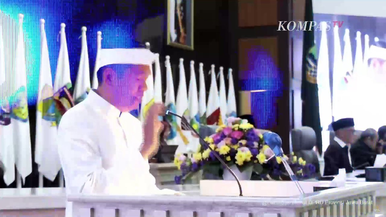 [FULL] Dedi Mulyadi Pidato di DPRD Jabar: Intimidasi Terang-terangan Ormas hingga Bicara Banjir