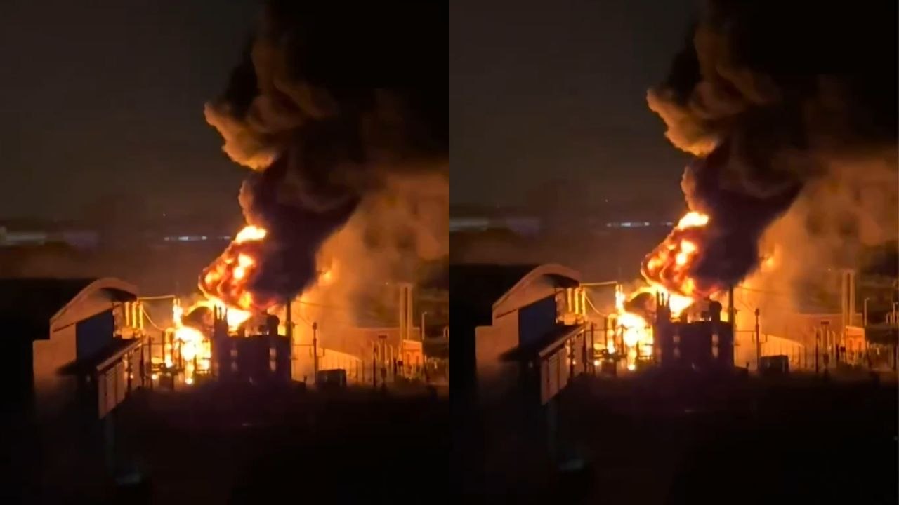 Heathrow: Fire at electrical substation