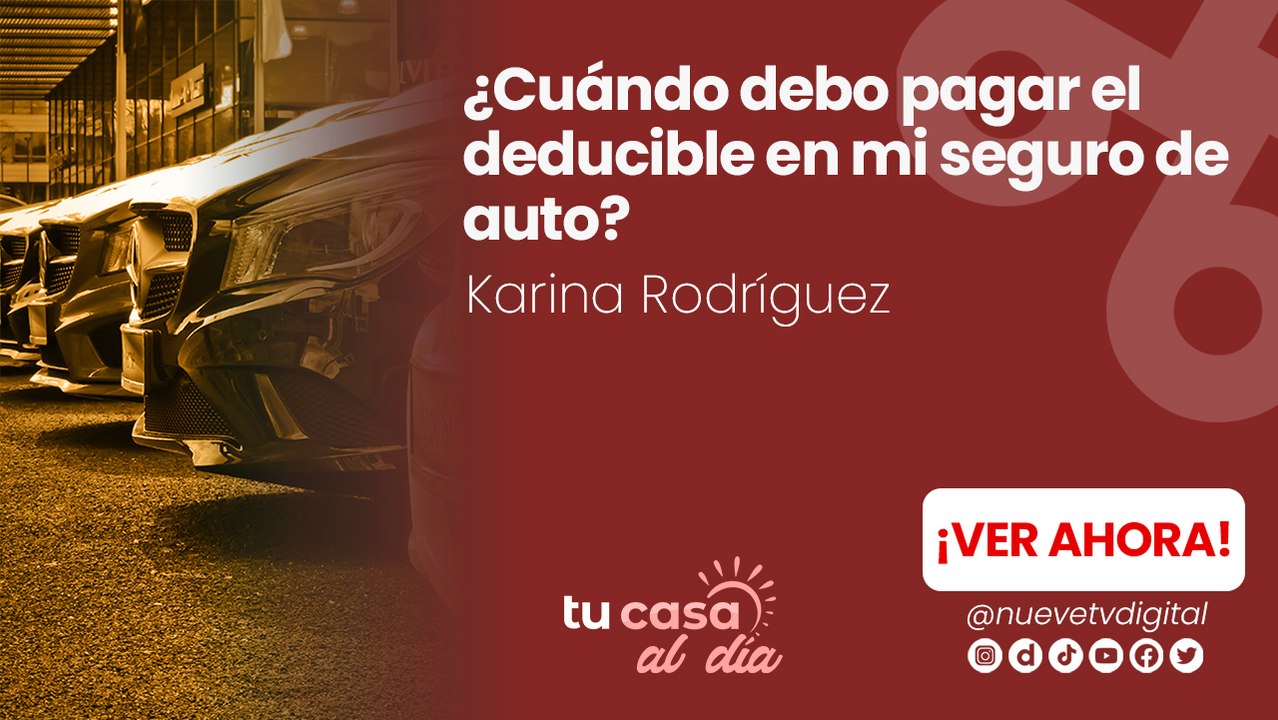 ¿Cuándo debo pagar el deducible en mi seguro de auto?