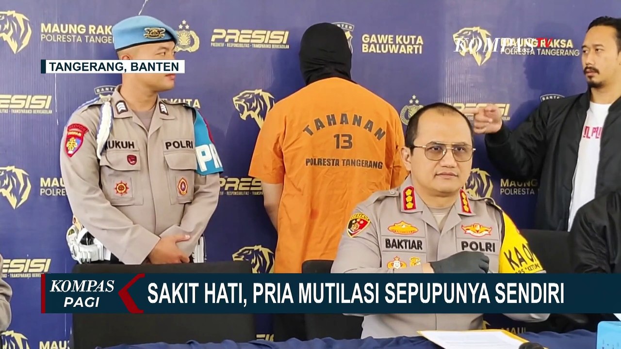 Keji! Motif Sakit Hati, Pria di Tangerang Tega Mutilasi Sepupu Sendiri