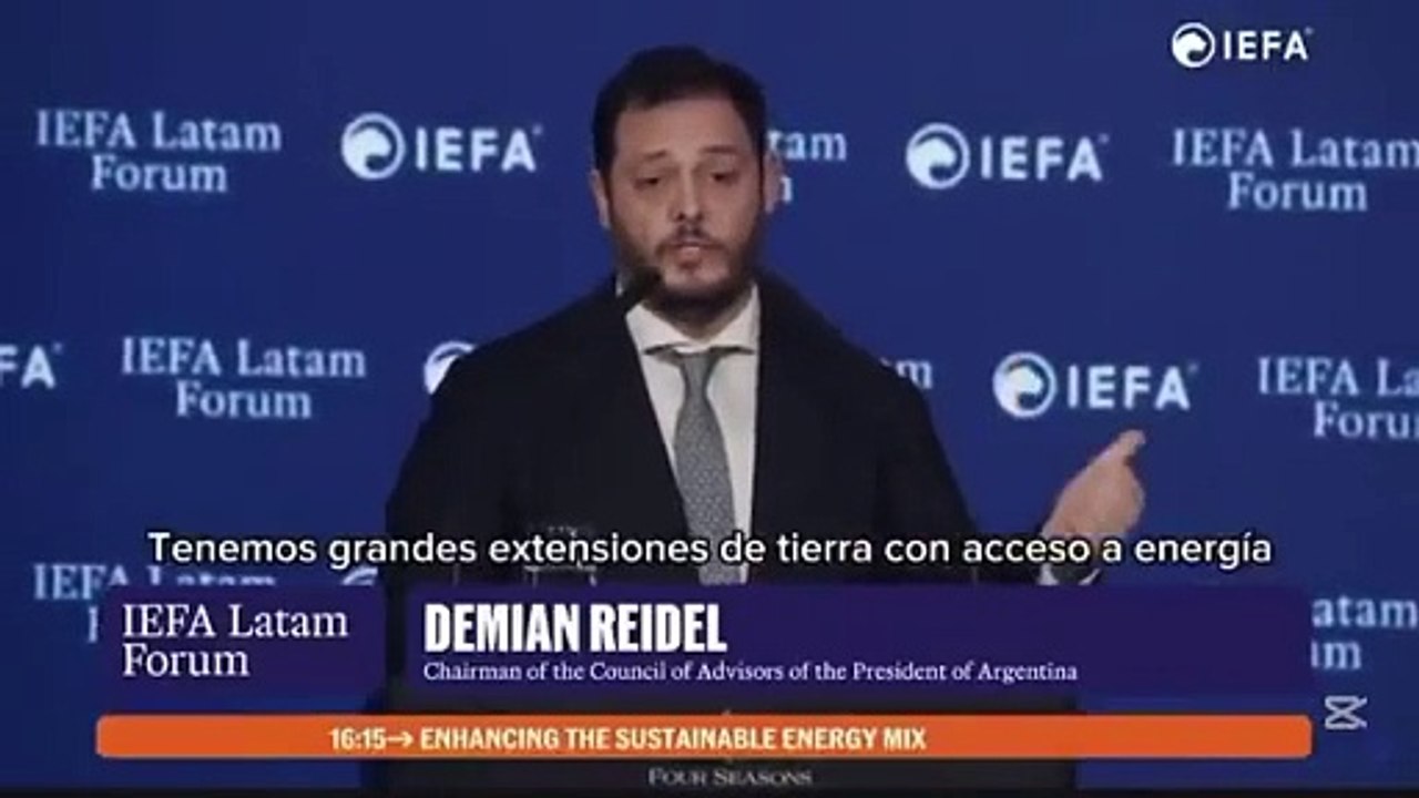Demian Reidel: "El problema..."