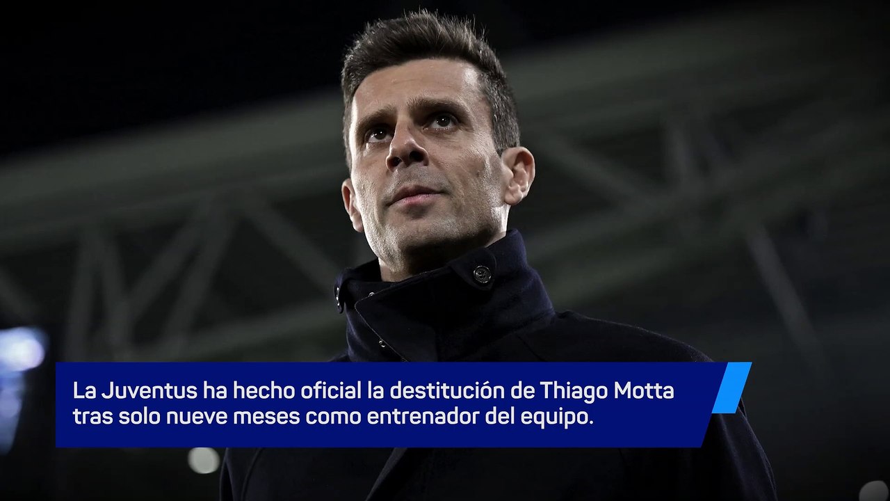 La Juventus despide a Thiago Motta y ficha a Igor Tudor como reemplazo