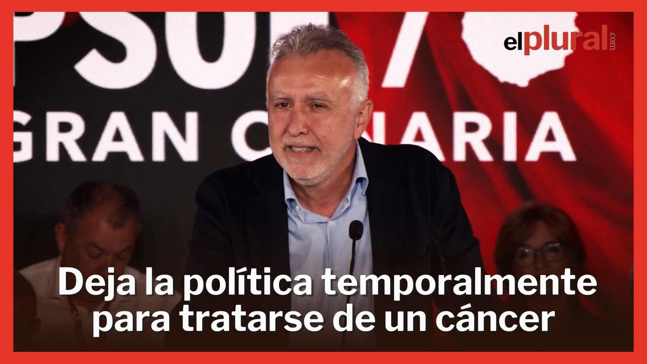 El ministro Ángel Víctor Torres anuncia que padece cáncer