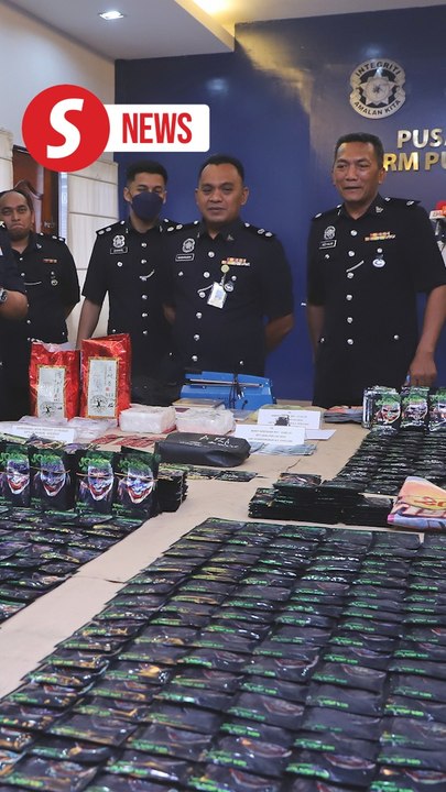 Drug trafficking ring crippled with RM6.5mil worth of seizure