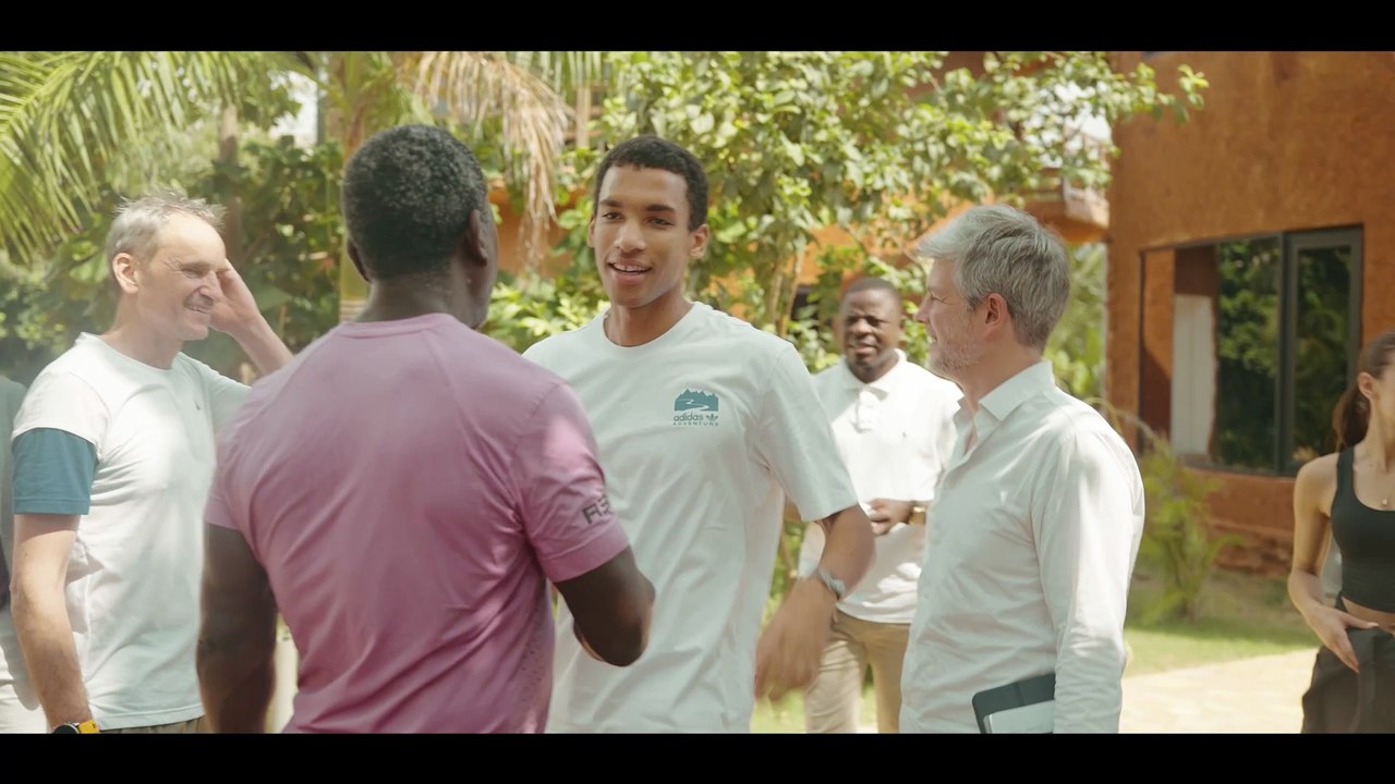 Au Togo avec Félix Auger-Aliassime