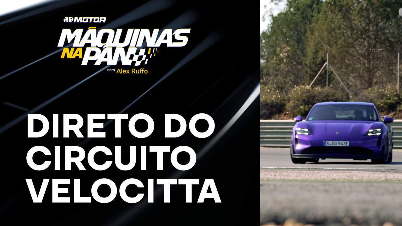 Nova versão do 100% elétrico Porsche Taycan | MÁQUINAS NA PAN