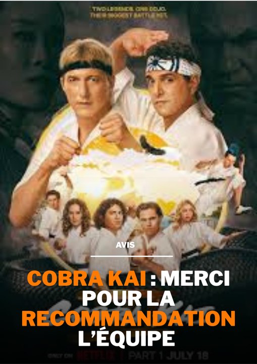 COBRA KAI 🐍 : Je suis dans le Train !
