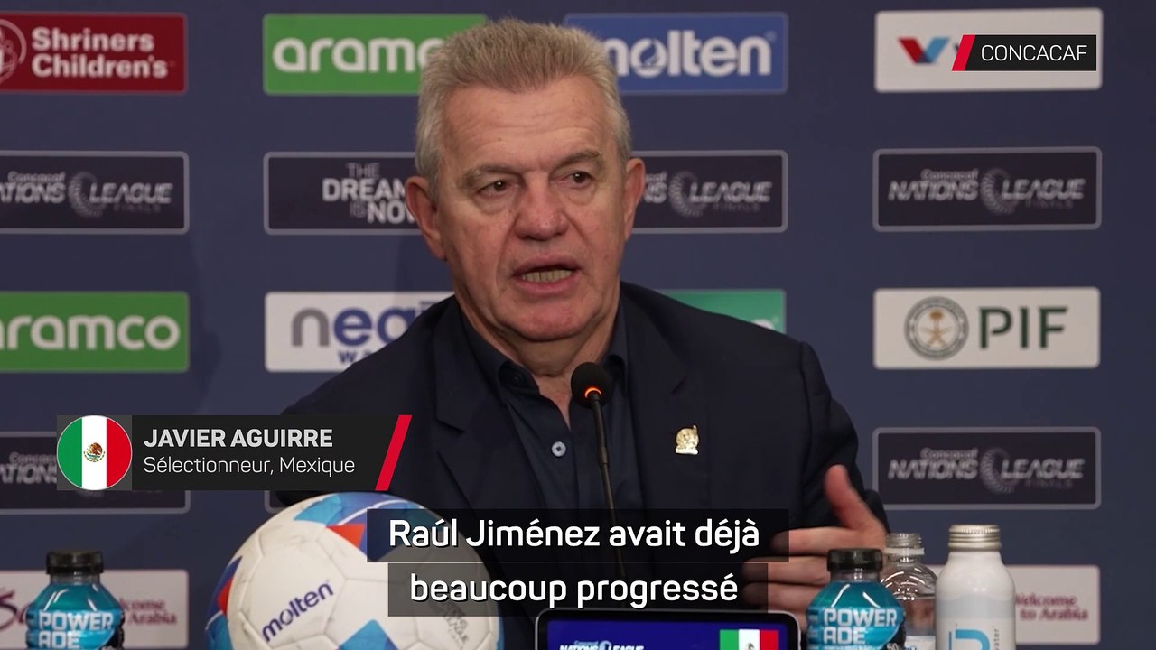 Aguirre : "Raúl Jiménez est à son meilleur niveau"