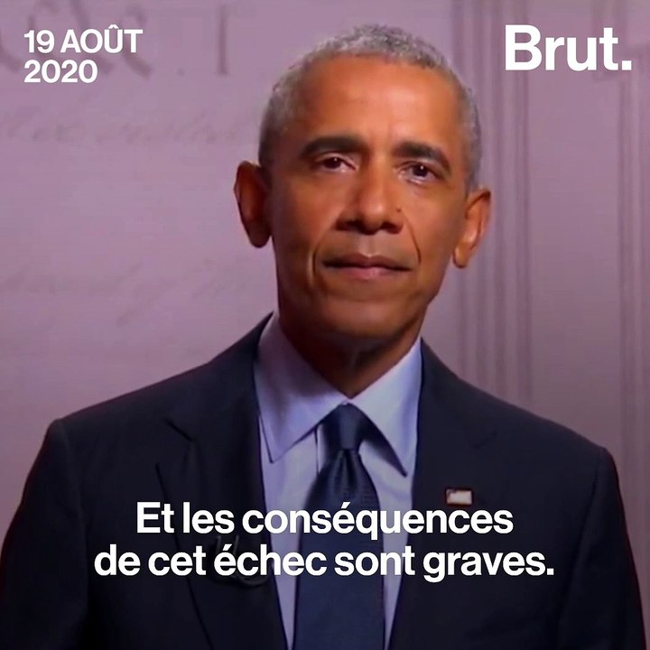 La charge de Barack Obama contre Donald Trump