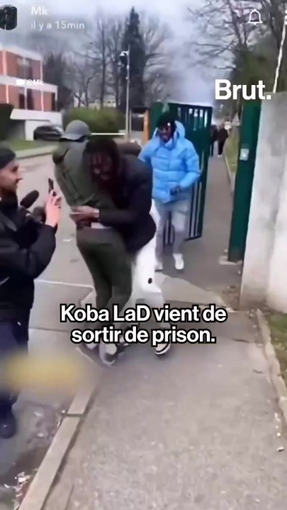 Le rappeur Koba LaD vient de sortir de prison.