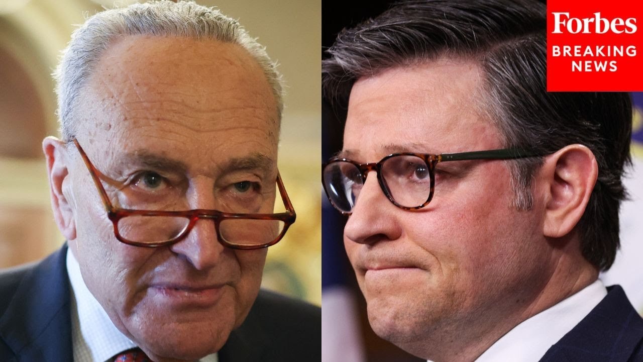Mike Johnson Accuses Schumer Of Instigating 'Far-Left Activists' Through ‘Dangerous’ Calls To Action
